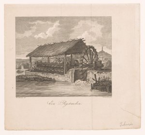 Moulin à riz actionné par une roue à eau - Daniël Veelwaard (I)