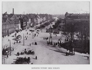 Copenhague: Kongens Nytorv avec Nyhavn