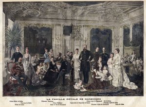 La famille royale du Danemark - Danish School