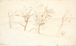Paysage du Jutland. Lacs entre collines - Dankvart Dreyer