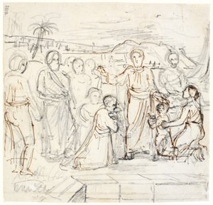 Le Christ bénissant les petits enfants