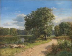 Paysage près de Hammermøllen, Nord de la Zélande