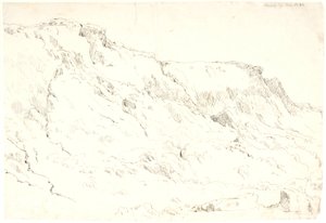 Partie de la falaise à Bovbjerg - Dankvart Dreyer