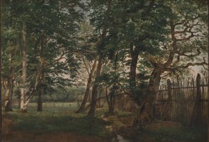 Le parc aux cerfs au nord de Copenhague