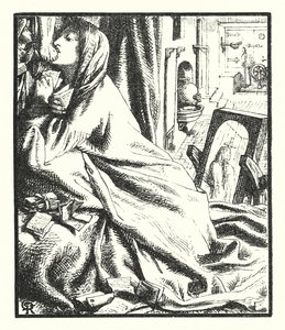 Mariana dans le Sud - Dante Gabriel (after) Rossetti