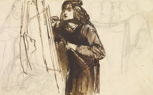 Un peintre au travail, 1850-1852 - Dante Gabriel Charles Rossetti