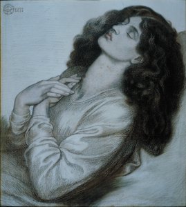 Le rêve de Dante au moment de la mort de Béatrice