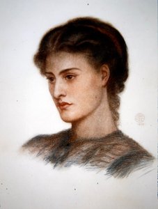 Fille Ionides - Dante Gabriel Charles Rossetti