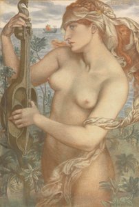 Ligeia Sirène - Dante Gabriel Charles Rossetti