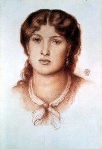 Portrait de Fanny Cornforth, 1868 - Dante Gabriel Charles Rossetti