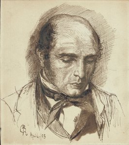 Portrait de Henry Polidori, 1953 - Dante Gabriel Charles Rossetti