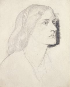 Portrait de Mlle Ruth Herbert, probablement 1858