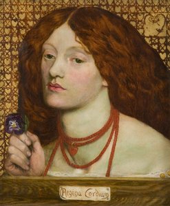 Reine de cœur - Dante Gabriel Charles Rossetti