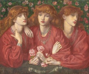 Rosa Triplex : Un triple portrait de May Morris - Dante Gabriel Charles Rossetti