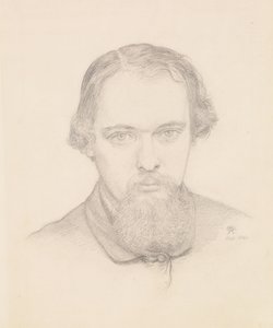 Autoportrait - Dante Gabriel Charles Rossetti