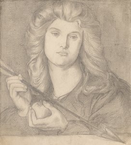 Étude pour Vénus Verticordia - Dante Gabriel Charles Rossetti
