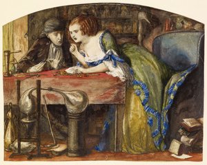 Le Laboratoire - Dante Gabriel Charles Rossetti