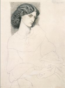 Jane Burden (1840-1914) - Dante Gabriel Rossetti