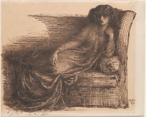 Jane Morris - Dante Gabriel Rossetti