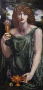 Mnémosyne - Dante Gabriel Rossetti