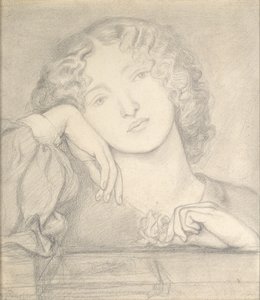 Monna Rosa, vers 1860 - Dante Gabriel Rossetti