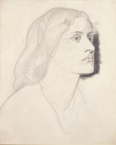 Portrait de Mlle Ruth Herbert - Dante Gabriel Rossetti