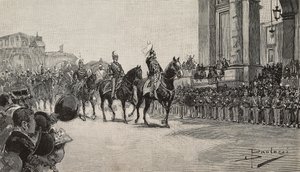 Parade militaire à Macao pour l