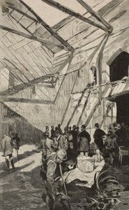 Restes du Théâtre israélien après l
