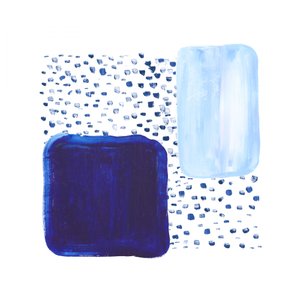 Composition « Blue Strokes » - Danushka Abeygoda