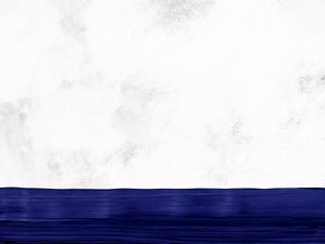Horizon bleu foncé