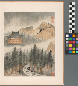 Réminiscences de la rivière Qinhuai, dynastie Qing