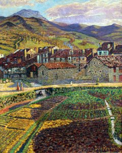 La vigne - Darío de Regoyos