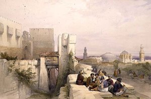 La Citadelle de Jérusalem, 19 avril 1841, planche 24 du Volume I de 