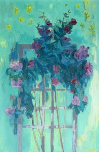 Trellis de roses - David Alan Redpath Michie