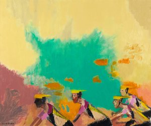 Les Cyclistes, vers 1997-98 - David Alan Redpath Michie