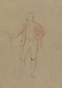 Étude pour le portrait de William Inglis - David Allan