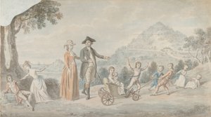 La famille de Sir James Hunter Blair, 1er baronnet 1741-1787, vers 1785