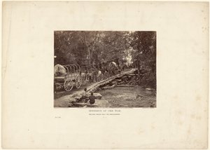 Pont militaire sur le Chickahominy - David B. Woodbury