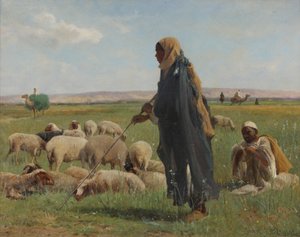 Bergers arabes, 1892
