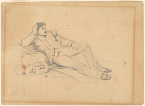 Soldat Se Détendant