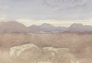Vue montagneuse, nord du Pays de Galles - David Cox