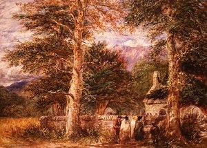 Église de Bettws-y-Coed, Pays de Galles du Nord - David Cox