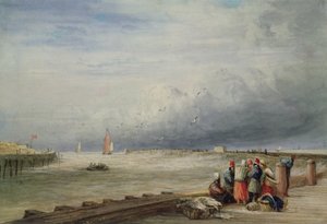 Calais Pier - David Cox
