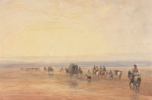 Traversée des sables de Lancaster - David Cox