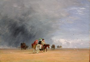Traversée des sables, 1848 - David Cox