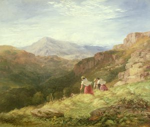 Fenaison, Snowdon, 1847