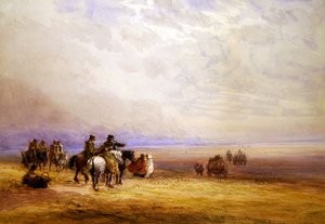 Préparation pour traverser les sables de Lancaster - David Cox