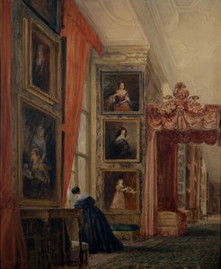 La Longue Galerie à Hardwick - David Cox