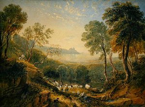 Vue du château de Harlech