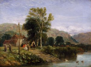 En attendant le ferry, 1845 - David Cox